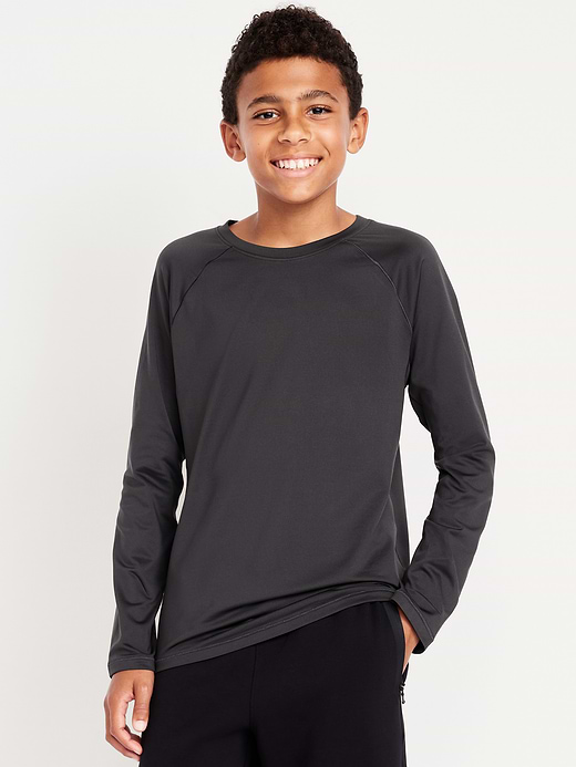 Old Navy UltraBase Long-Sleeve Performance T-Shirt for Boys — photo 1