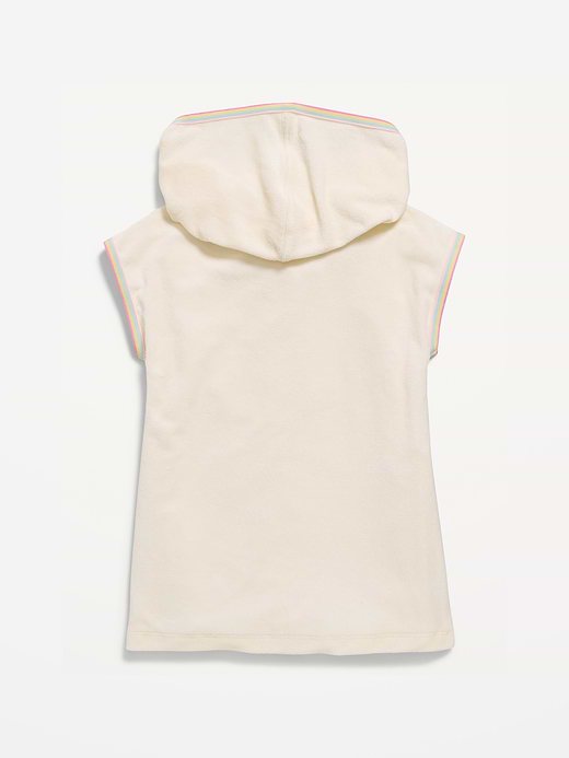 Old Navy Hooded Terry Swim Cover-Up for Toddler Girls — photo 3