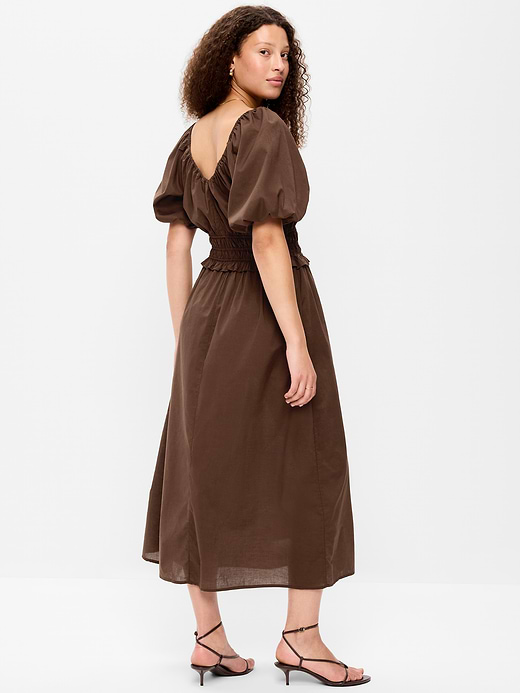 Old Navy Fit & Flare Prairie Midi Dress — photo 3