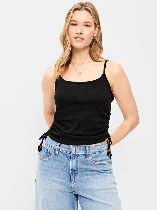 Old Navy Shirred Side Cami Tank Top — photo 7