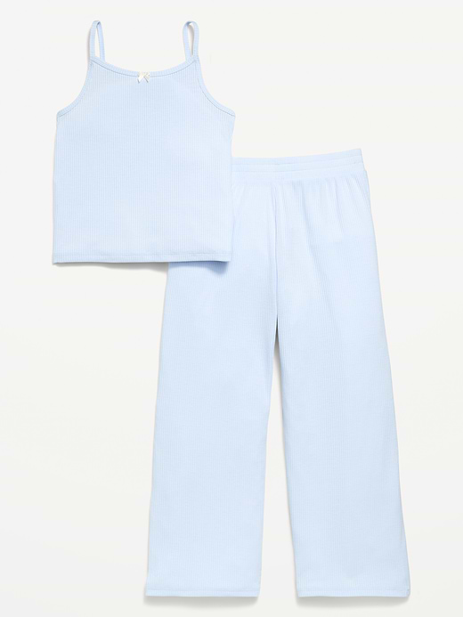 Old Navy Ribbed Pajama Cami and Pants Set for Girls — photo 1