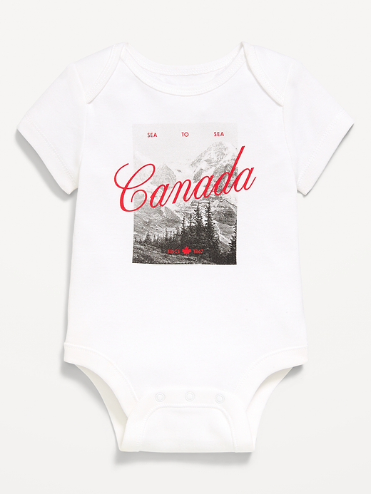 Old Navy Long-Sleeve Graphic Bodysuit for Baby — photo 1