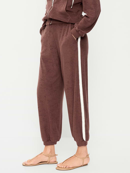 Old Navy Mid-Rise Terry Cloth Harem Pants — photo 3