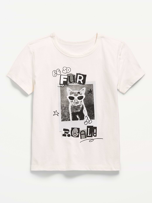 Old Navy Short-Sleeve Graphic T-Shirt for Girls — photo 3