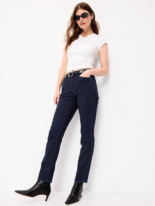 Old Navy High-Waisted Slim Jeans — photo 4