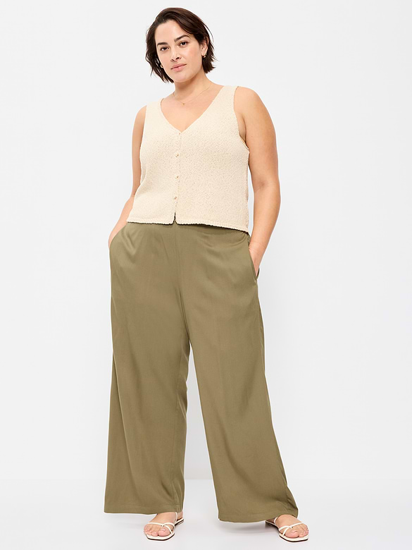 Old Navy High-Waisted Playa Wide-Leg Pants — photo 9
