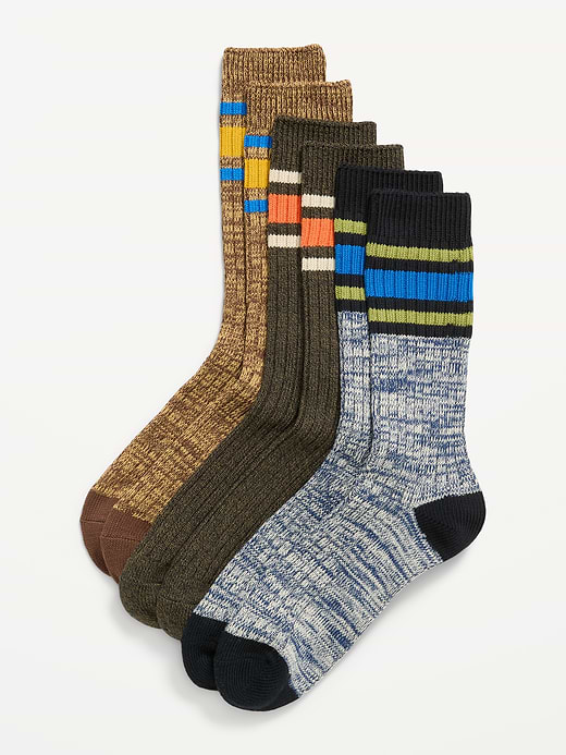 Old Navy Marled Boot Socks 3-Pack — photo 1