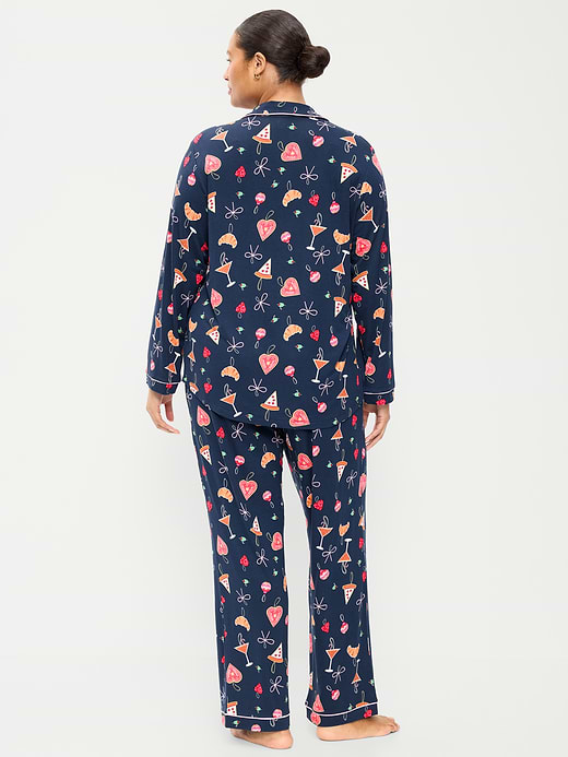 Old Navy Sunday Sleep Knit Jersey Pant Set — photo 9