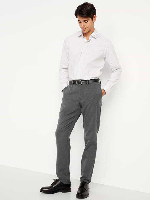 Old Navy Athletic-Fit Twill Dress Pants — photo 4