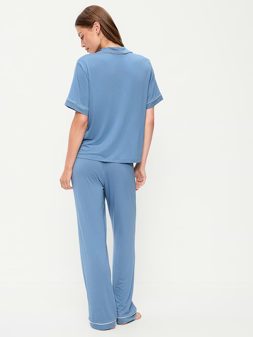 Old Navy Sunday Sleep Knit Jersey Pant Set — photo 3