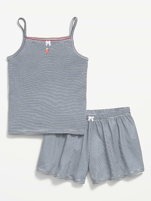 Old Navy Striped Pajama Cami and Shorts Set for Girls — photo 4