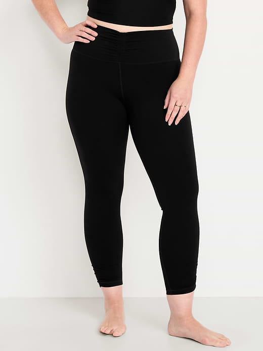 Old Navy High-Waisted StudioSmooth Ruched Leggings — photo 5