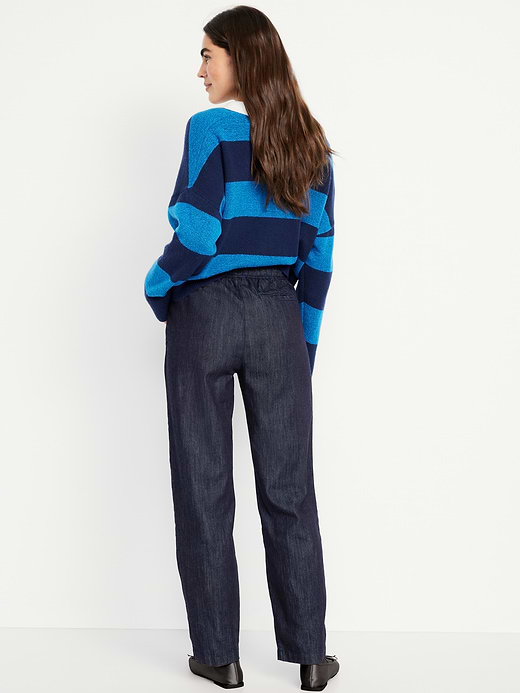 Old Navy High-Waisted Billie Straight Ankle Trouser — photo 4