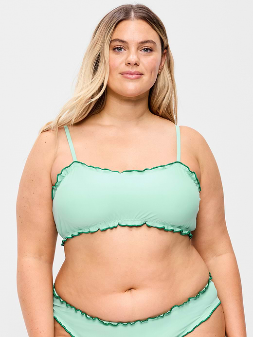 Old Navy Scoop-Neck Ruffle Swim Top — photo 8