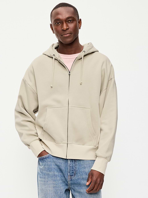 Old Navy Oversized Heavyweight Full-Zip Rotation Hoodie — photo 1