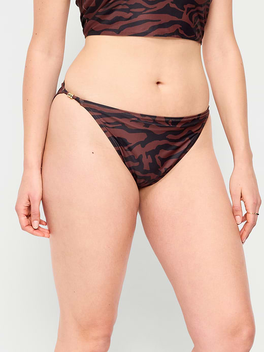 Old Navy Beaded Mid-Rise Bikini Swim Bottoms — photo 5