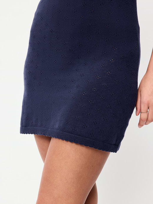 Old Navy SoSoft Lite Pointelle Sweater Dress — photo 6