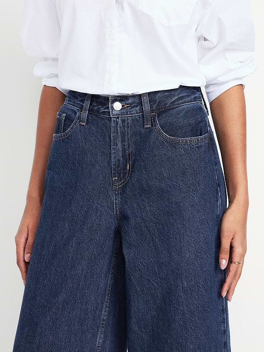 Old Navy Mid-Rise Wow Baggy Wide-Leg Jeans — photo 5