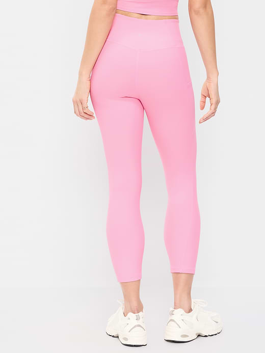 Old Navy High-Waisted PowerSoft Crop Pocket Leggings — photo 3