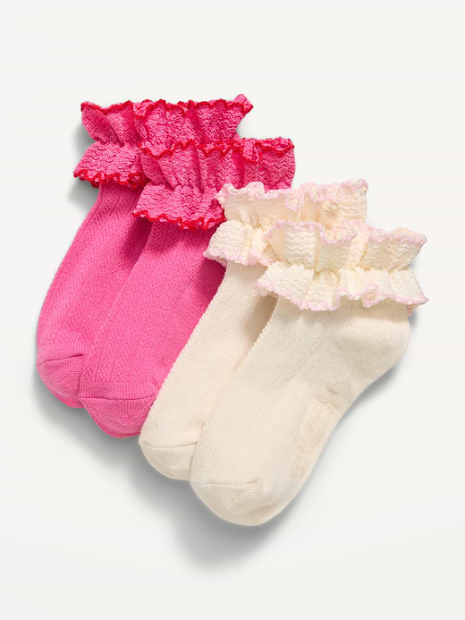 Old Navy Unisex 3-Pack Ankle Socks for Toddler & Baby — photo 1