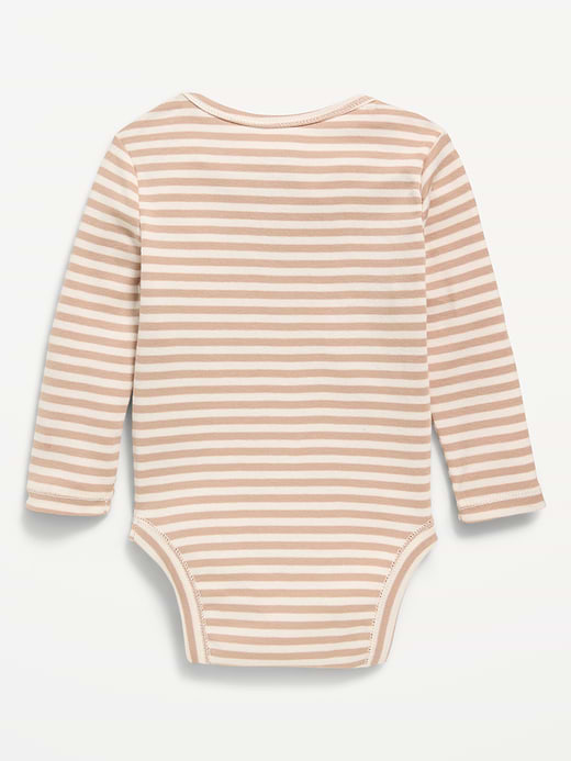 Old Navy Long-Sleeve Graphic Bodysuit for Baby — photo 3