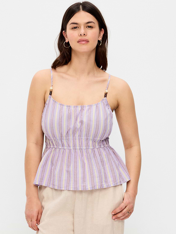 Old Navy Fitted Smocked Tank Top — photo 6