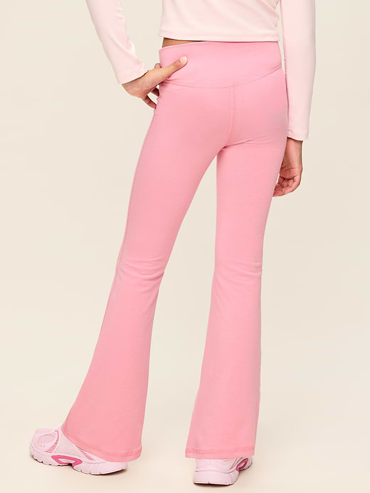 Old Navy High-Waisted PowerChill Crossover Flared Leggings for Girls — photo 3