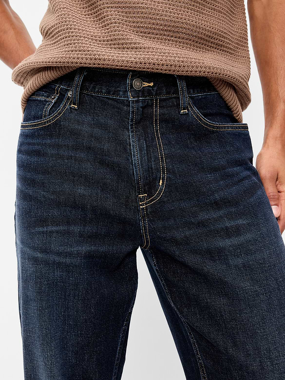 Old Navy Relaxed Loose Built-In Flex Jeans — photo 5