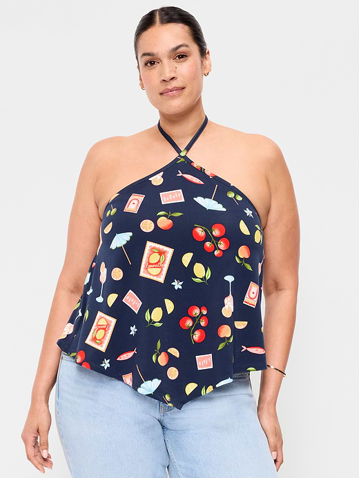 Old Navy Handkerchief Halter Top — photo 8