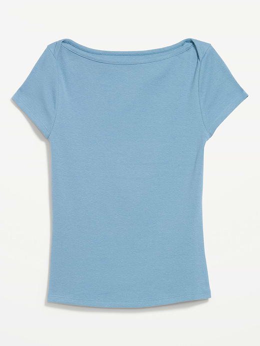 Old Navy Snug Boatneck T-Shirt — photo 5