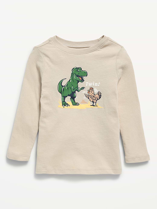 Old Navy Long-Sleeve Graphic T-Shirt for Toddler Boys — photo 1