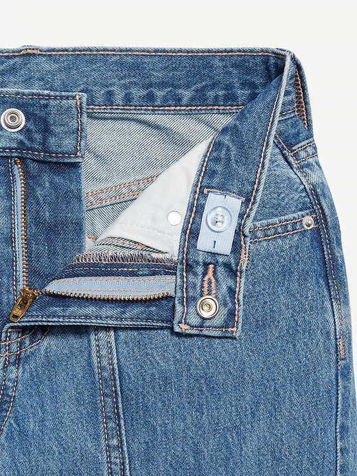 Old Navy High-Waisted Super Baggy Wide-Leg Cargo Jeans for Girls — photo 6