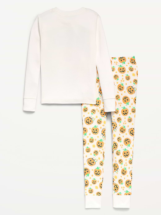 Old Navy Gender-Neutral Snug-Fit Graphic Pajama Set for Kids — photo 3