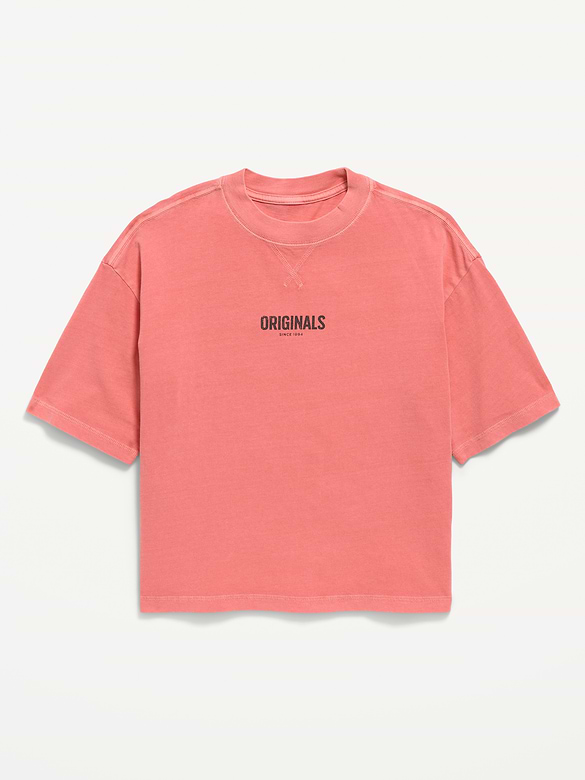 Old Navy Oversized Short-Sleeve Graphic T-Shirt for Boys — photo 3