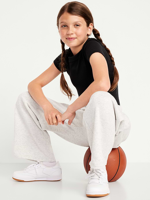 Old Navy Fitted Seamless Ribbed Performance Top for Girls — photo 4