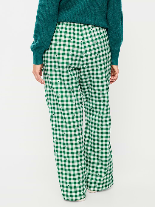 Old Navy High-Waisted Poplin Pajama Pant — photo 7