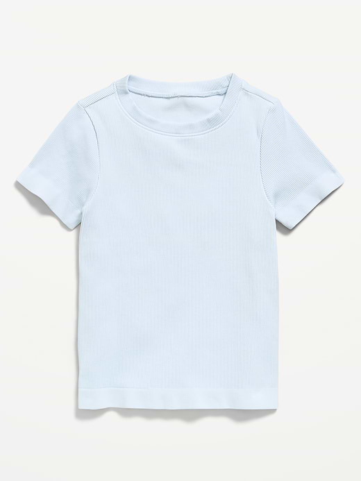 Old Navy Fitted Seamless Ribbed Performance Top for Girls — photo 4