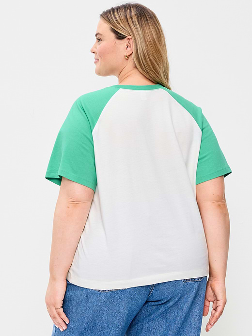 Old Navy Vintage Crew-Neck Raglan T-Shirt — photo 9