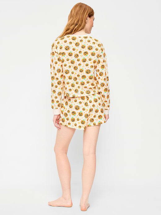 Old Navy Halloween Pajama T-Shirt and Shorts Set for Women — photo 3