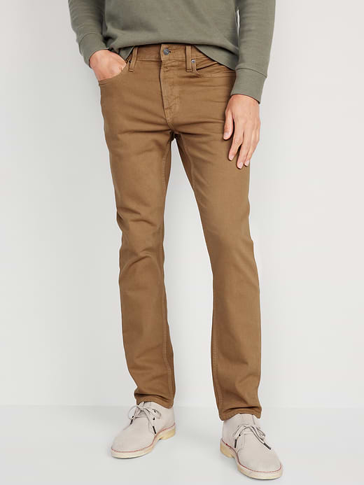 Old Navy Slim Built-In Flex Five-Pocket Pants — photo 1