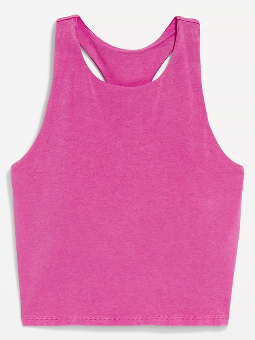 Old Navy Light Support PowerChill High-Neck Racerback Sports Bra — photo 5