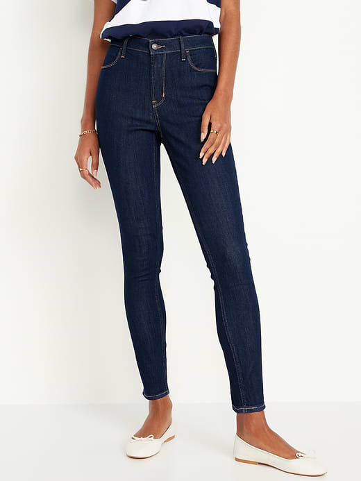 Old Navy High-Waisted Wow Super-Skinny Jeans — photo 3