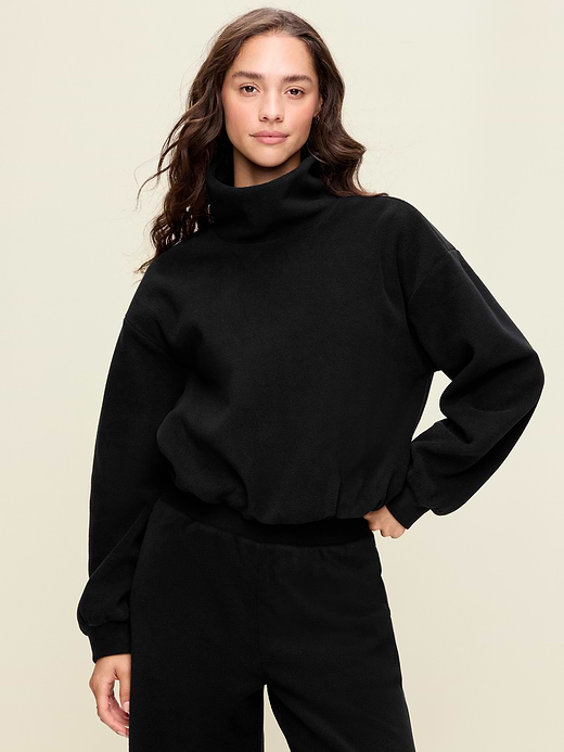 Old Navy Performance Fleece Funnel Neck Pullover — photo 1