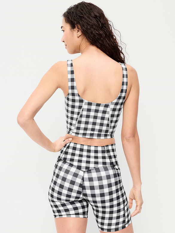 Old Navy Light Support PowerSoft Longline Sports Bra — photo 3