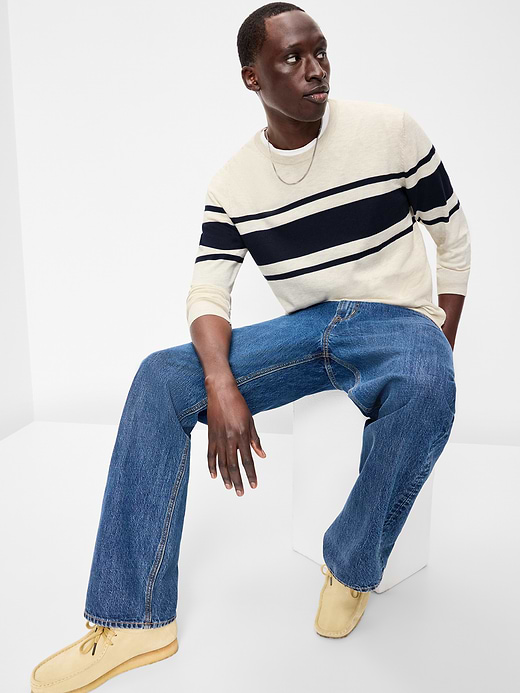 Old Navy Washed Crew-Neck Sweater — photo 4
