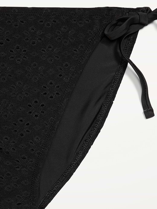 Old Navy Eyelet String Bikini Swim Bottoms — photo 10
