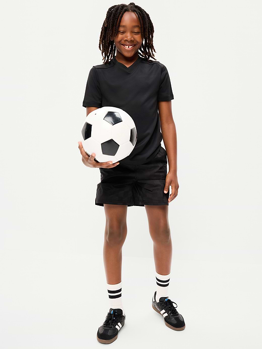 Old Navy Oversized Collared Soccer Jersey T-Shirt for Boys