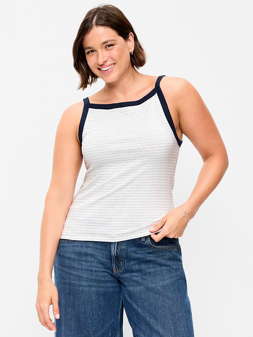 Old Navy Snug Apron-Neck Tank Top — photo 5