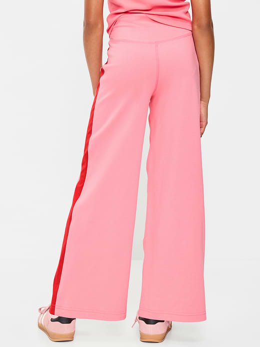 Old Navy High-Waisted PowerChill Crossover Wide-Leg Pants for Girls — photo 3