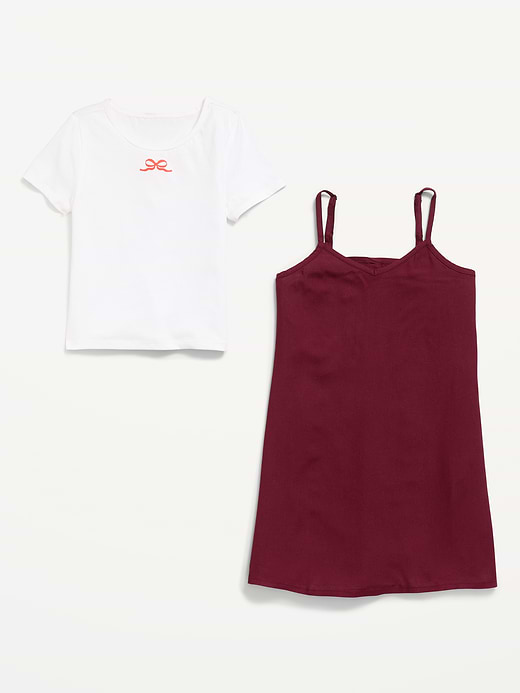 Old Navy Short-Sleeve Graphic T-Shirt and Dress Set for Girls — photo 5
